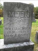 Moon, William and Mary A